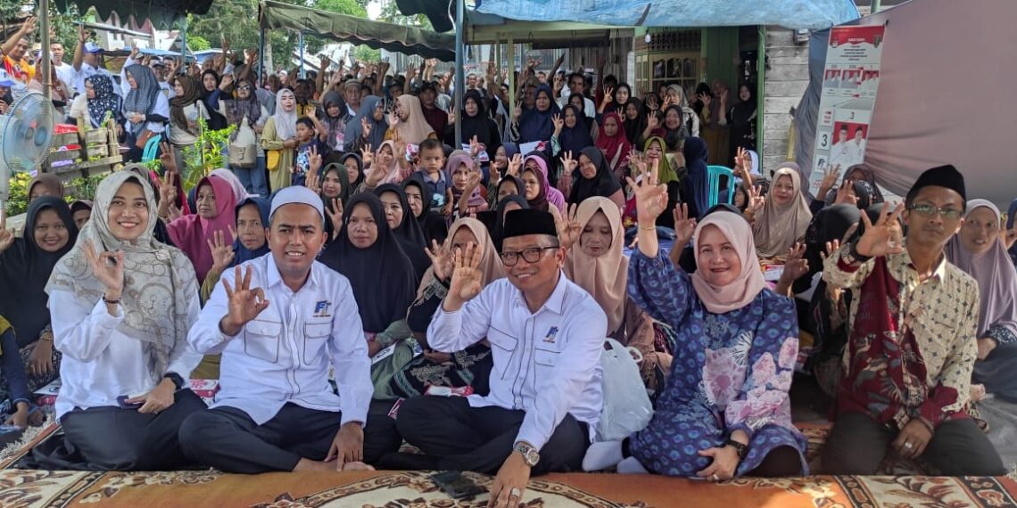 Terkesan Program Prioritas H Fani-Habib Taufan, Pemuda Desa Halangan Mantapkan Pilihan di Pilkada 2024
