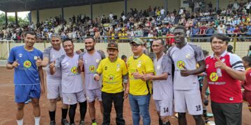 Dikunjungi Punggawa Barito Putera, Koni Harap jadi Pelecut Perkembangan Sepakbola di Tabalong