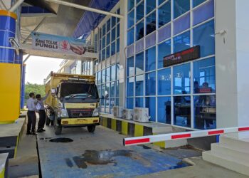 Jembatan Timbang  di Tabalong Dioperasikan
