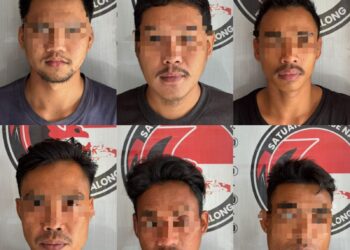 Polisi Tabalong Ringkus Enam Pemuda Desa Saat Pesta Sabu
