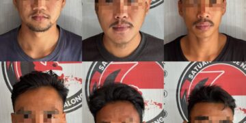 Polisi Tabalong Ringkus Enam Pemuda Desa Saat Pesta Sabu