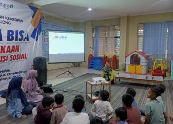 Kunjungi Perpustakaan Tabalong, Cara TPA Al-Manshurin Kenalkan Dunia Literasi ke Muridnya