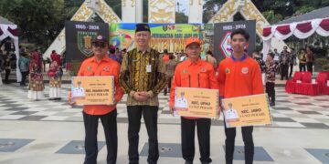 BPBD Distribusikan Perahu ke Wilayah Utara Tabalong