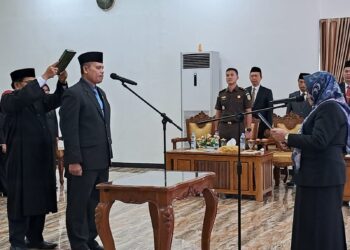 Nanang Mulkani Dilantik Jadi Pj Sekda Tabalong
