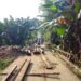 Oprit Jembatan Nyali Uwie Longsor, PUPR Tabalong Lakukan Ini