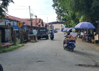 Tahun ini Jalan Searah Pasar Kapar Dibangun