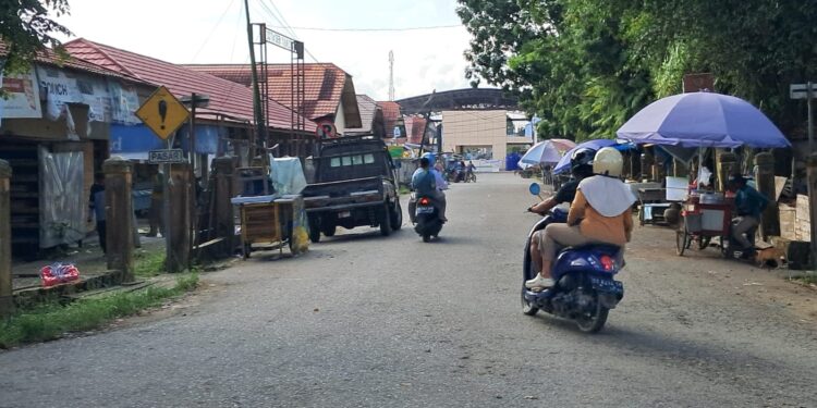 Tahun ini Jalan Searah Pasar Kapar Dibangun