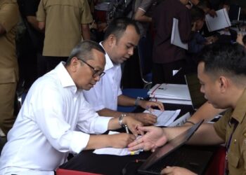 Jelang Pelantikan, H Fani- Habib Taufan Registrasi di Kemendagri