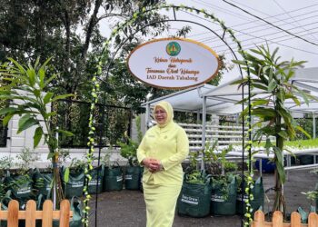 IAD Tabalong Buat Kebun Hidroponik dan Toga di Halaman Kantor Kejaksaan