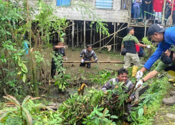 Puncak HPSN di Tabalong, 20 Ton Sampah Berhasil Dibersihkan dari Sungai Mangkusip