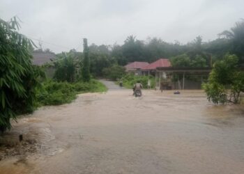 Diguyur Hujan Sejak Kemarin, 2 Desa di Tabalong Terdampak Banjir