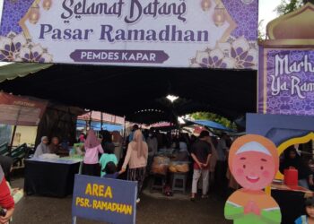 Warga Tabalong Antusias Kunjungi Pasar Ramadan di Hari Pertama