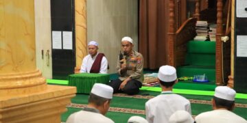 Beri Tausiah di Masjid Jami Hidayatullah, Ini Pesan Waka Polres Tabalong