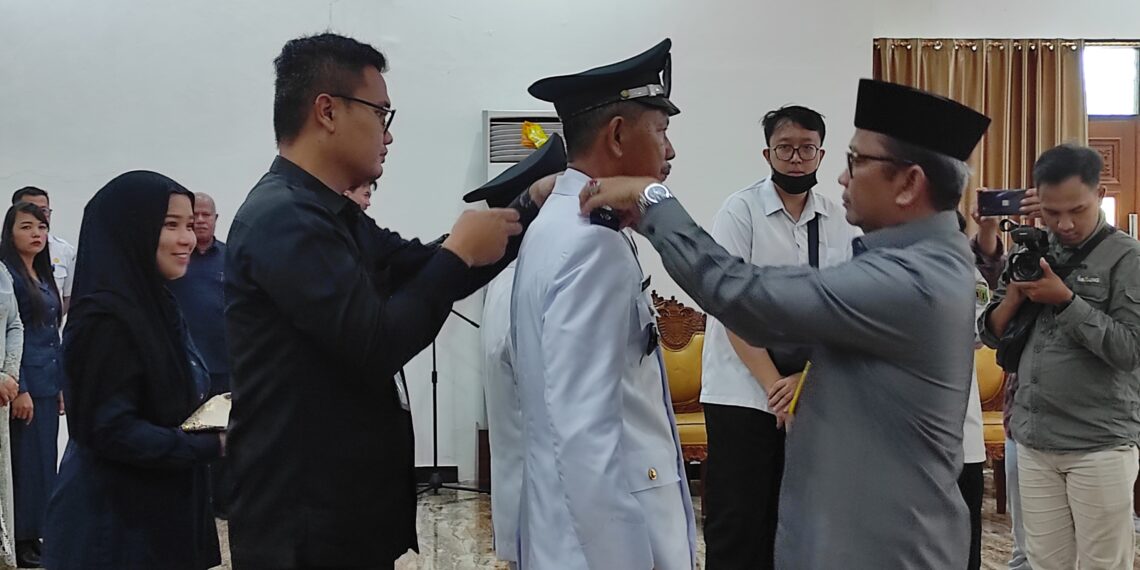 Lantik Kades PAW, Bupati Tabalong Ingatkan Tidak Menyalahgunakan Wewenang