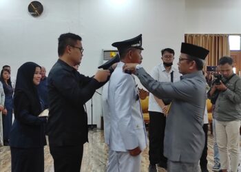 Lantik Kades PAW, Bupati Tabalong Ingatkan Tidak Menyalahgunakan Wewenang
