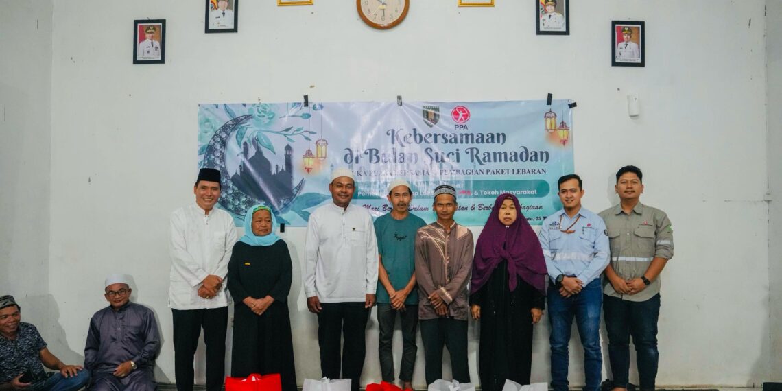 Berkah Ramadan, PT PPA Salurkan Bantuan Paket Sembako “Berlian” di Ring Satu