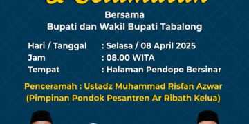 8 April Bupati-Wakil Bupati Tabalong Gelar Halal Bihalal dan Selamatan