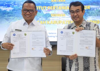 Program Beasiswa, Pemkab Tabalong Teken Kerjasama dengan IPB