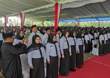Bupati Tabalong Lantik 703 PPPK dan 88 CPNS