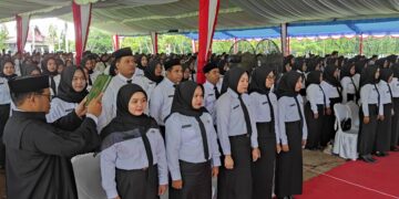 Bupati Tabalong Lantik 703 PPPK dan 88 CPNS
