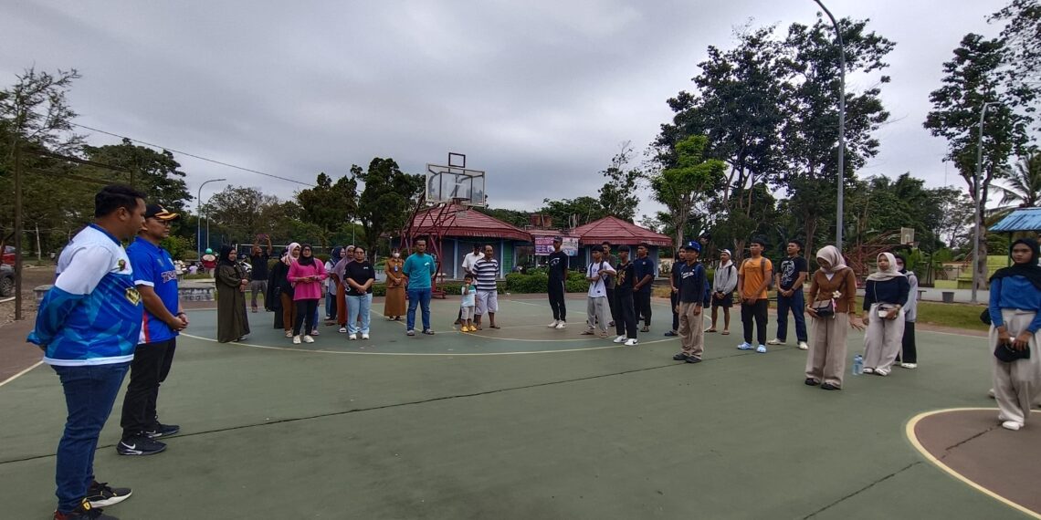 Ketua KONI Tabalong Lepas Atlet Perbasi ke Kejurprov di Banjarbaru