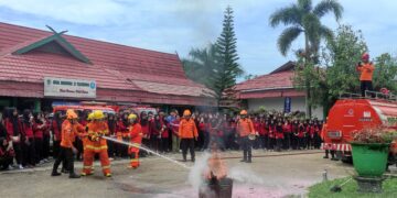 BPBD Tabalong Edukasi Pelajar SMAN 2 Tanjung Cara Penanggulangan Kebencanaan