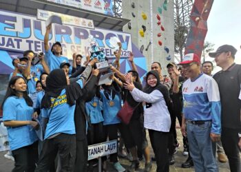 Tala Juara Umum Kejurprov Panjat Tebing, Tabalong Peringkat 5