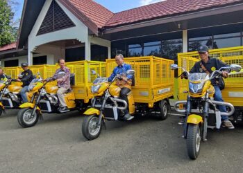 Mudahkan Cari Pakan Ternak, kelompok Tani Terima Kendaraan R3