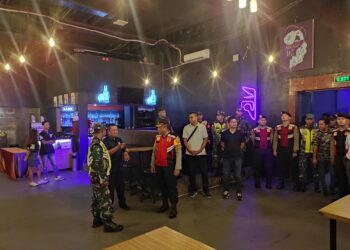 Antisipasi Premanisme di Tabalong, Petugas Gabungan Sambangi THM dan Karaoke