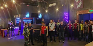 Antisipasi Premanisme di Tabalong, Petugas Gabungan Sambangi THM dan Karaoke