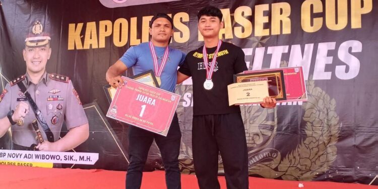 Atlet Angkat Berat Tabalong Juara 1 di Ajang Kapolres Paser Cup 2025