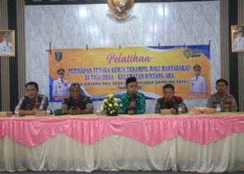 3 Desa di Kecamatan Bintang Ara Gelar Pelatihan Tenaga Terampil