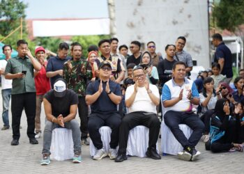 Beri Motivasi, Bupati Tabalong dan Ketua KONI Kunjungi Atlet Popda