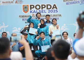 Panjat Tebing  Tabalong Sumbang 7 Medali di Popda Kalsel