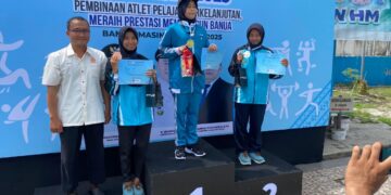 Perolehan Sementara, Kontingen Tabalong Raup 48 Medali di Popda Kalsel 2025