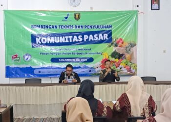Pastikan Keamanan Olahan Pangan, BPOM Tabalong Beri Bimtek dan Penyuluhan Komunitas Pasar