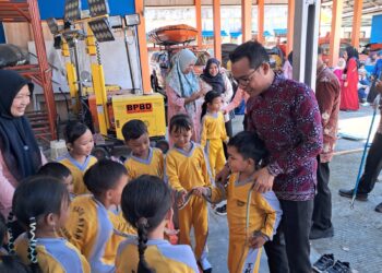 Gratis! Cukup Buat Surat Permohonan, TK Dan PAUD Bisa Kunjungi BPBD Tabalong