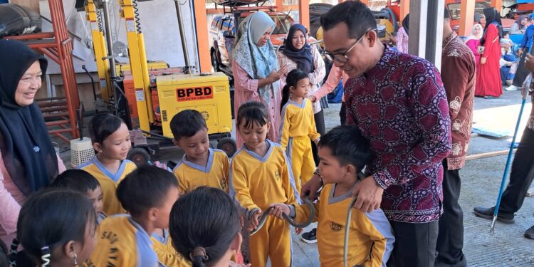 Gratis! Cukup Buat Surat Permohonan, TK Dan PAUD Bisa Kunjungi BPBD Tabalong