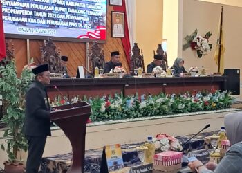 Bupati Sampaikan Penjelasan RPJMD Tabalong Tahun 2025-2029 Pada DPRD