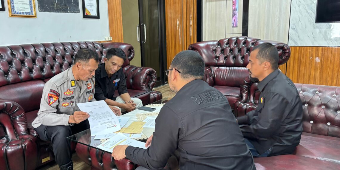 Bawaslu Tabalong Data Anggota Kodim dan Polres yang Pensiun