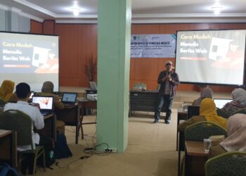 Tingkatkan Keterbukaan Informasi, Dinkes Tabalong Gelar Pelatihan Pengelolaan Website dan Penulisan Berita
