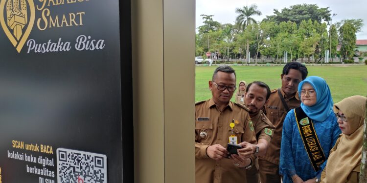 Pemkab Tabalong Luncurkan Titik Baca Digital, Disini Lokasinya