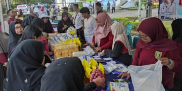 Pasar Murah HUT Bhayangkara di Tabalong, Bawang Merah Dijual 45 Ribu Perkilogram