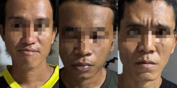 Pesta Narkoba Berakhir di Jeruji Besi, Tiga Pria di Ampukung Dibekuk Polisi