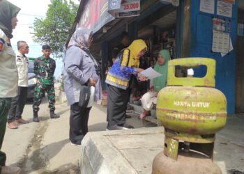 Petugas Gabungan di Tabalong Temukan Harga Gas Melon Capai Rp 45 Ribu