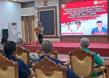 Parpol di Tabalong Terima Bantuan Dana Hibah