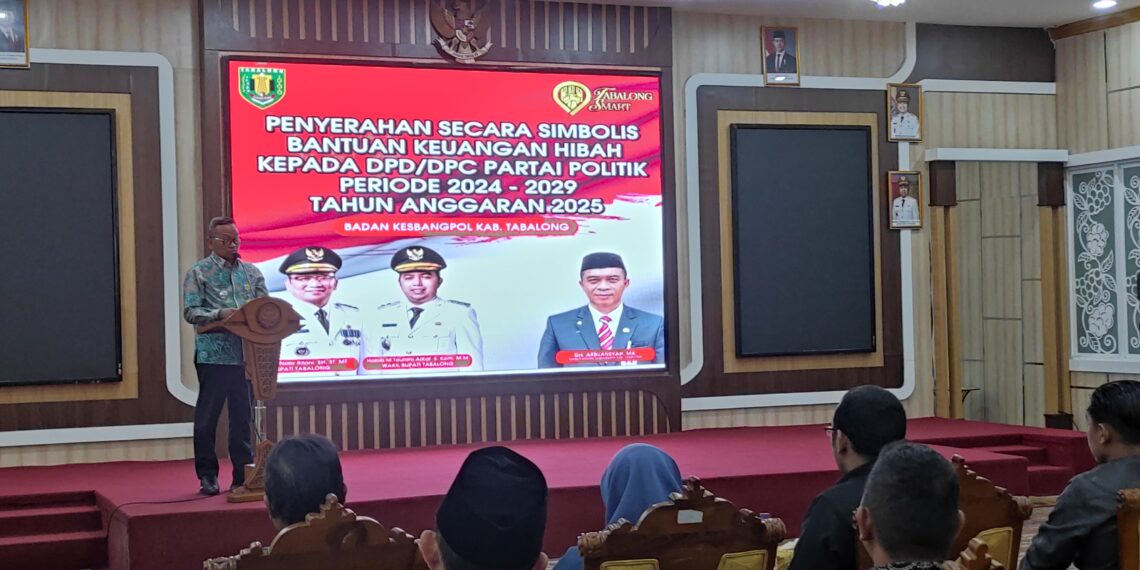 Bupati Tabalong Pinta Parpol Transparan Kelola Dana Hibah