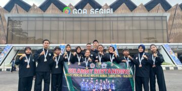 Pesilat Melati Rimba Tabalong Boyong 13 Medali Di Koni-Bayan Championship II 2025 Samarinda