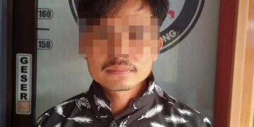 Pemuda Tabalong Dicokok Polisi Saat Asik Nikmati Sabu Dikontrakan
