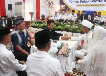 Cinta Bersemi di Tabalong, 30 Pasangan Ikuti Nikah Massal